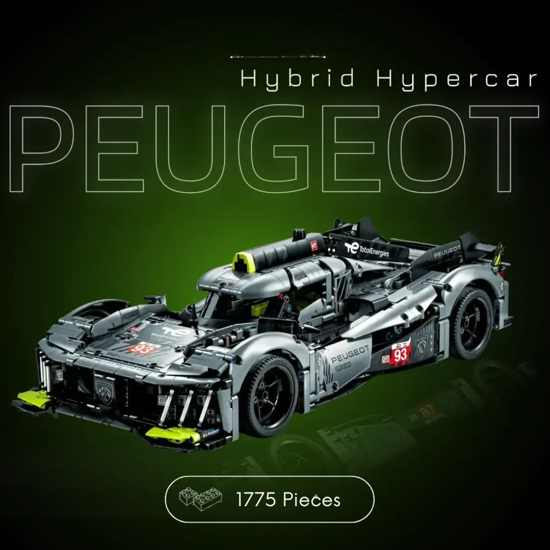 9x8 LeMan Hybrid Hypercar (1775 parts)