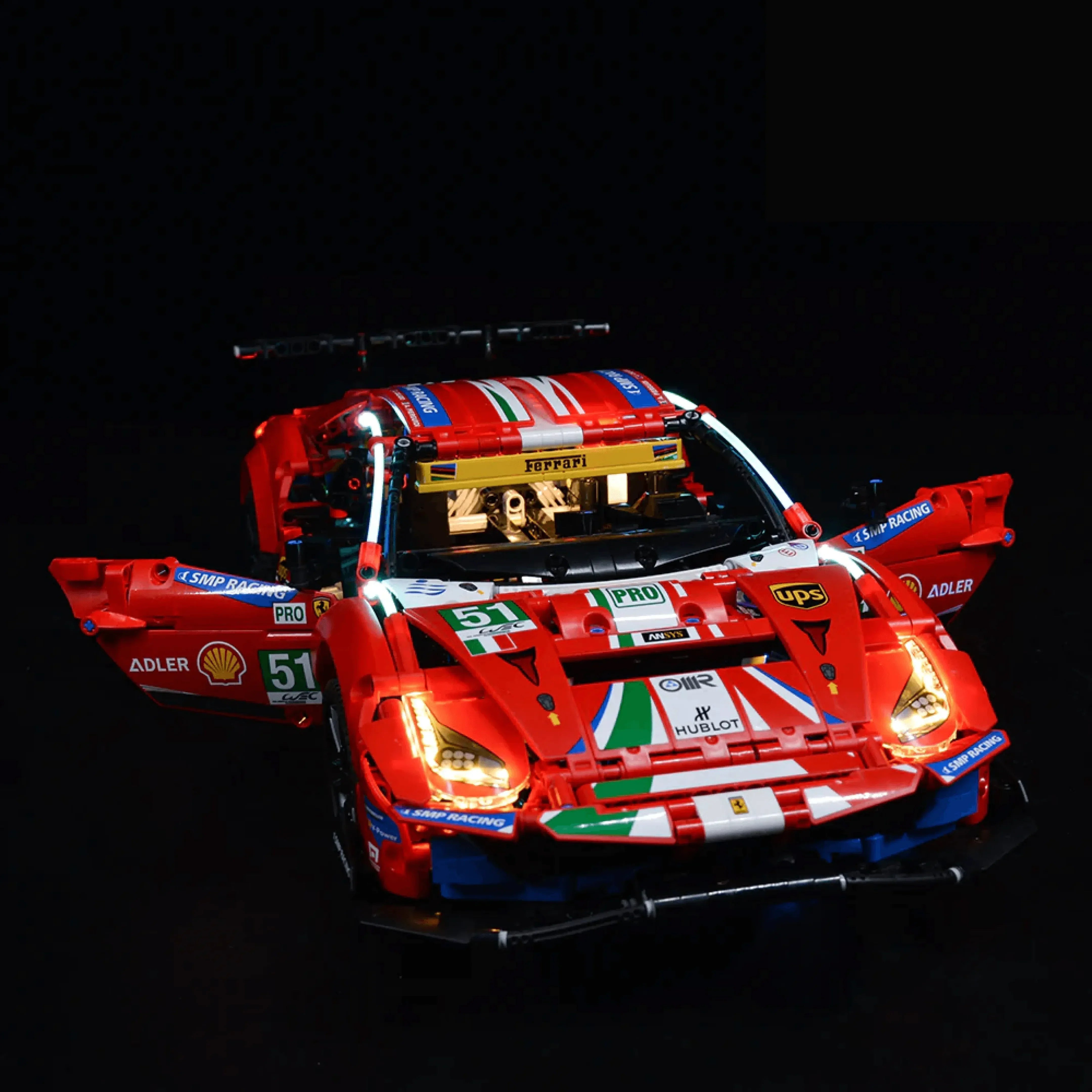 488 GTE (1677 parts)