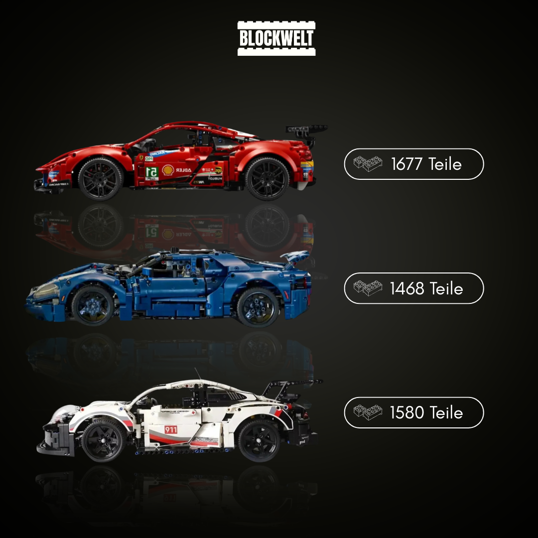 Ultimate racing car collection – 488 GTE | FD GT (2022) | 911 RSR