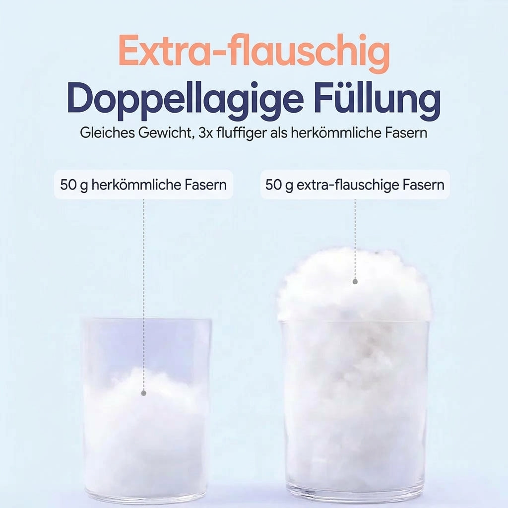CloudPuff™ – Ergonomisches 3D-Kissen für tiefen Schlaf