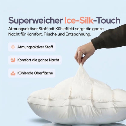 CloudPuff™ – Ergonomisches 3D-Kissen für tiefen Schlaf