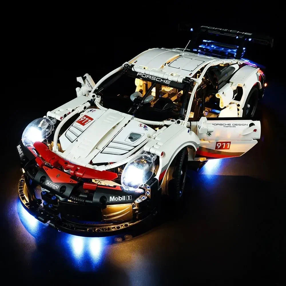 911 RSR (1580 pieces) + Motor & Remote Control Kit